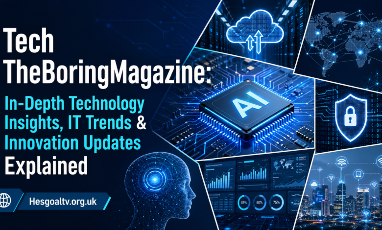 Tech TheBoringMagazine